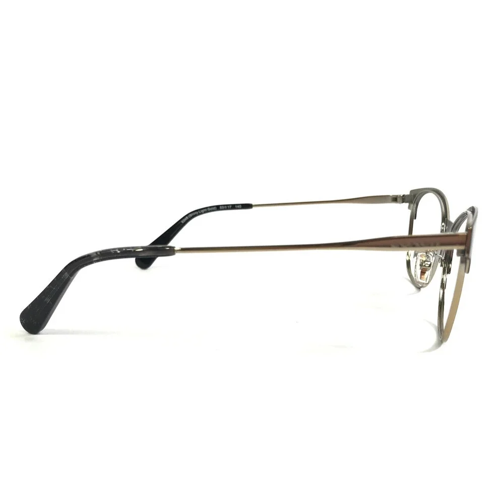 Coach Eyeglasses Frames HC5111 9346 Shiny Light Gold Cat Eye Full Rim 53-17-140
